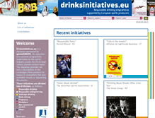 Tablet Screenshot of drinksinitiatives.eu